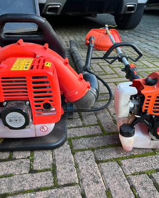 Decespugliatore e soffiatore