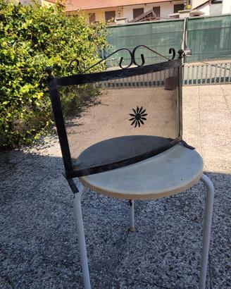 Griglia parafiamma x camino