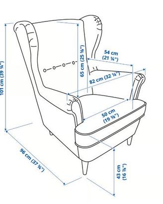 Poltrona IKEA Strandmon