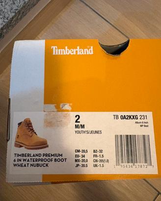 Timberland boot bambino