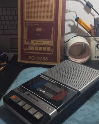 resgistratore a cassette Panasonic  portatile 