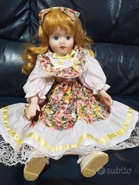 bambola porcellana cm.40