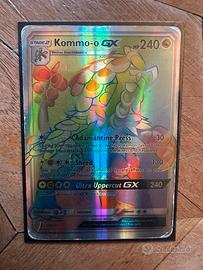 Carta Pokémon Kommo-o GX 159/145 Rainbox Rare