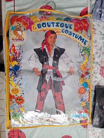 Costume da pirata/corsaro 8/10 anni