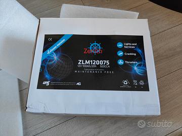 Batteria per barca zenith