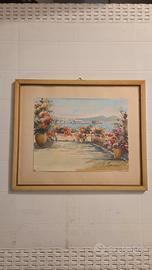 Set 3 Quadri Acquerelli Originali R. Laurenzi 