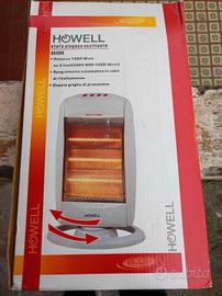 stufa alogena oscillante howell