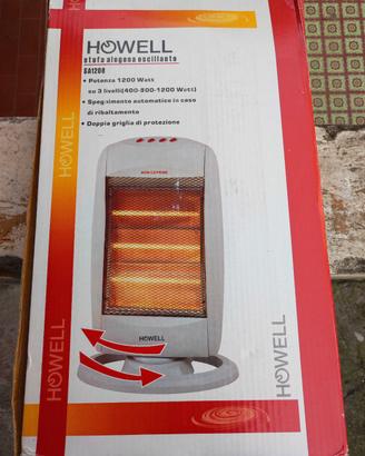 stufa alogena oscillante howell