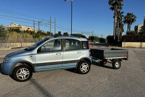 Panda 4x4 diesel con carrello appendice