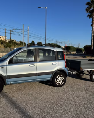 Panda 4x4 diesel con carrello appendice