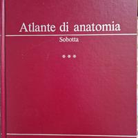 Atlante di anatomia Sobotta Uses 3 volumi 