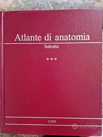 Atlante di anatomia Sobotta Uses 3 volumi 