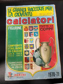 Album calciatori panini 1970 71 completo