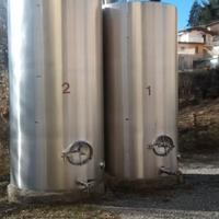 Cisterna acciaio inox 80 hl doppia parete