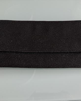 Pochette nera glitter