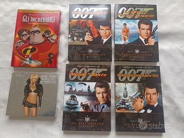 DVD Disney Pixar 007 James Bond CD Britney Spears