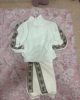 Tuta Completa Guess Bianco Panna