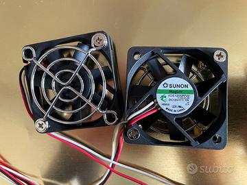 2 ventole Sunon art KDE1205PFV2 Dc 12V 1.1W