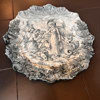 Grande piatto decorativo ceramica Albissola