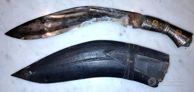 COLTELLO KUKRI INDIANO VINTAGE