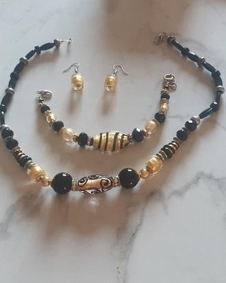 Parure vetro di Murano