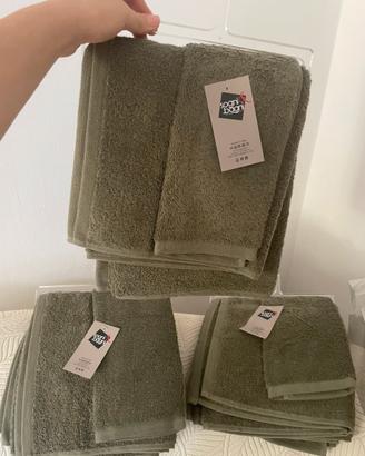 Set 3 asciugamani 100% cottone Sogni e bagni