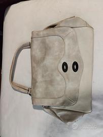 Borsa Postina Beige Vintage Style - Capiente e Org