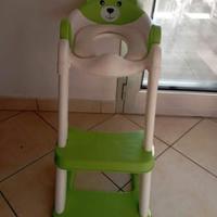 Riduttore wc per bambini con scaletta