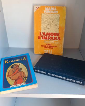 LOTTO N.3 libri vintage kamasutra 