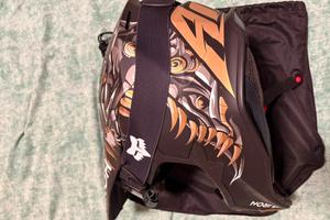 Casco Airoh Cyborg + maschera Fox