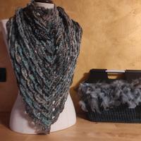 borsa a uncinetto+ baktus 