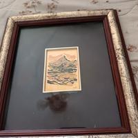 quadri anni 60 con certificato con animali 