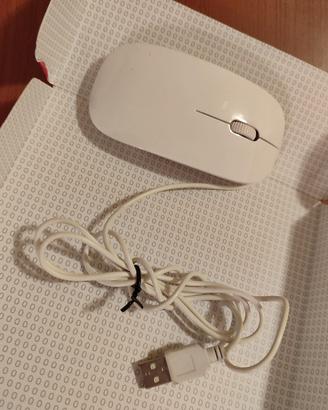 Mouse USB bianco 