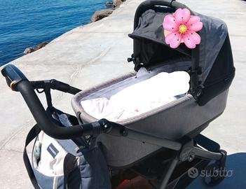 Navicella e passeggino 