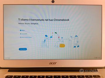 Acer Chromebook 14 CB3-431 4GB 32GB Silver +
