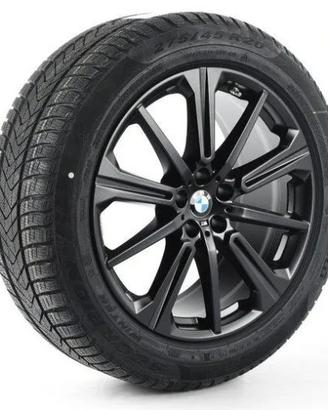 KIT ruota completa invernale nero opaco 