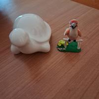 Piccola tartaruga in ceramica e sorpresa Kinder