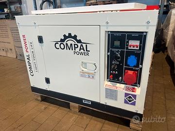 Generatore silenziato 10 KW nuovo imballato