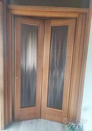 Porta scorrevole in legno