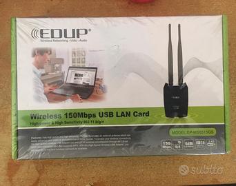 Antenna Wireless wifii 150mbps 2,4ghz 6dbi Lan Usb