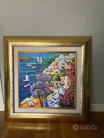 Athos Faccincani  olio su tela