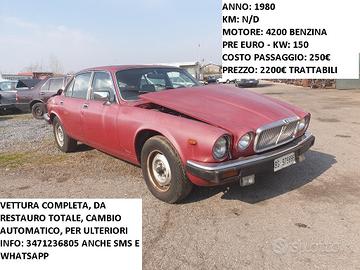 Jaguar XJ 4.2 1980 Da Restauro Totale