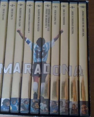 Cofanetto 10 DVD Maradona Ed. Limitata