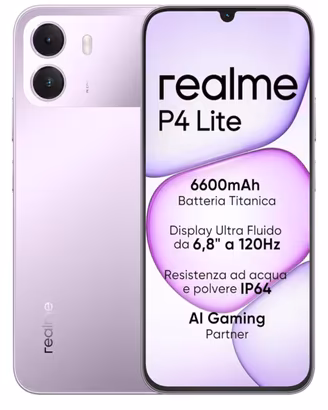 Smartphone realme P4 Lite 4G, 4+256 