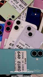 IPHONE 16 128GB e altro