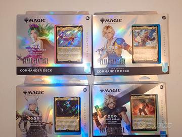 Magic Final Fantasy Commander Deck Collector’s Ed