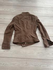Giacca Versace donna vera pelle marrone – Tg. 44