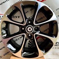 4 CERCHI IN LEGA RAGGIO 15 SMART FORTWO FORFOUR
