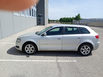 Audi A3 2°serie modello restyling anno 2010