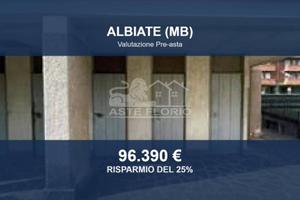 Immobile in asta di 92 m² con box auto a Albiate